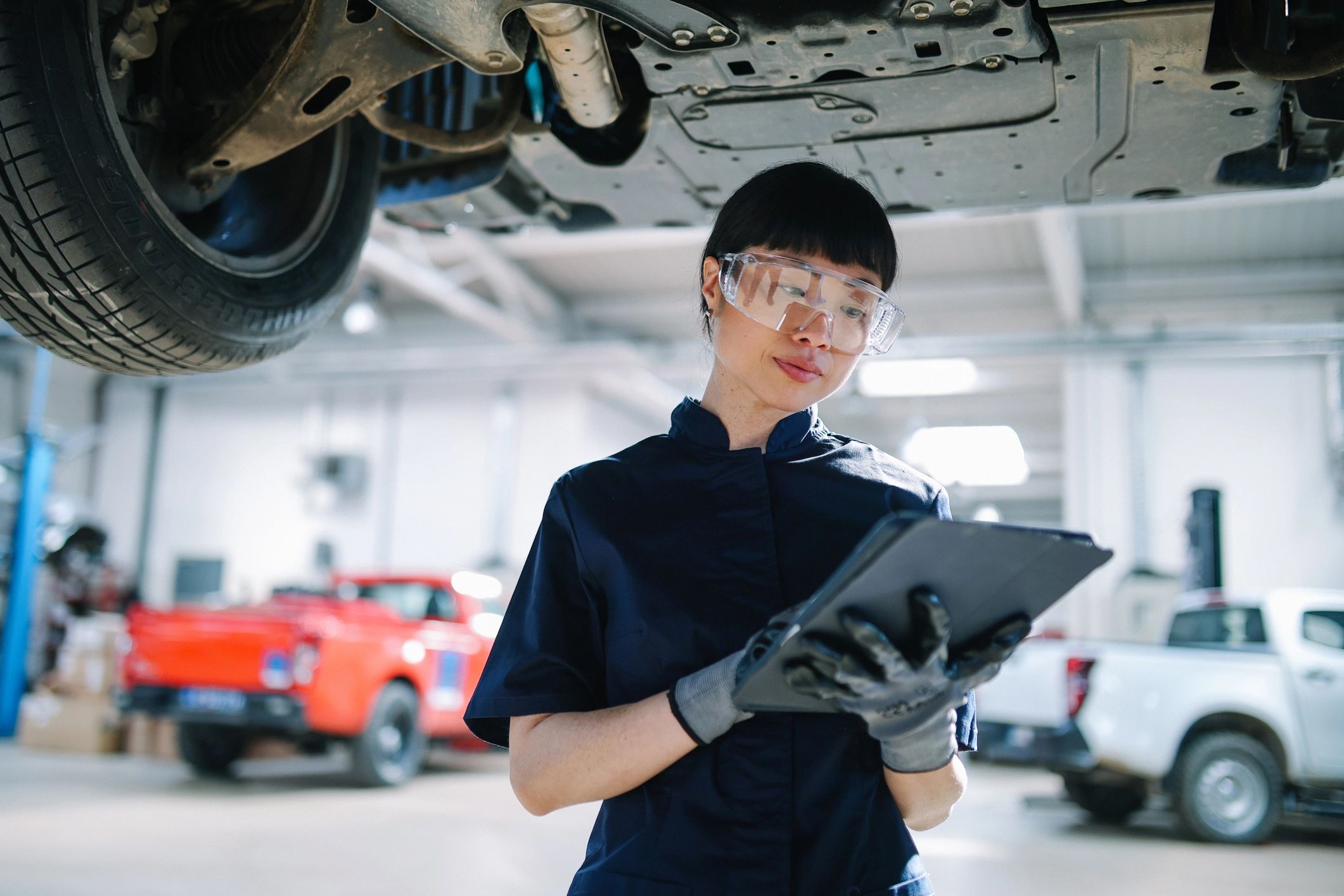 Service professional portrait